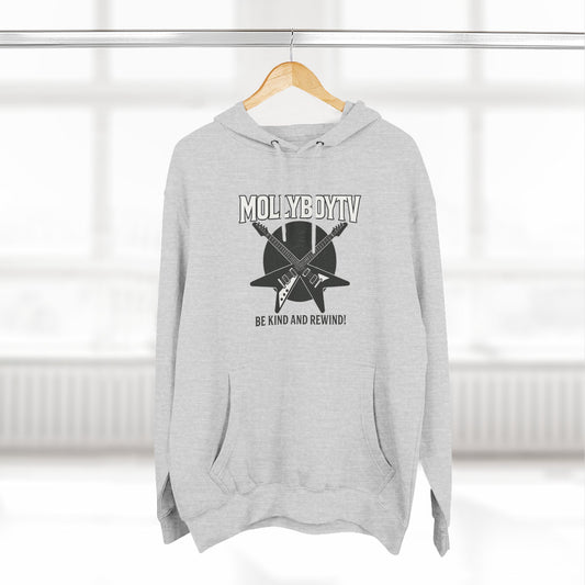 BE KIND AND REWIND Unisex Hoodie (Grey)