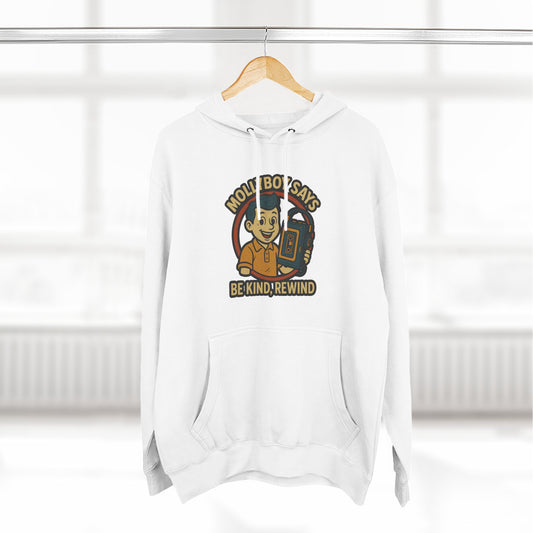 MollyBoy Says... Unisex Hoodie (White)