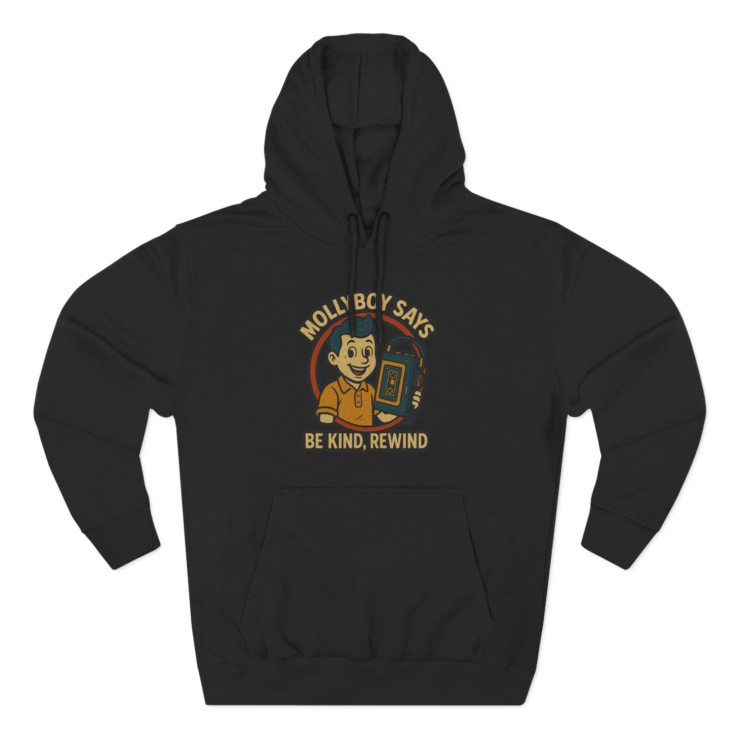 MollyBoy Says... Unisex Hoodie (Black)