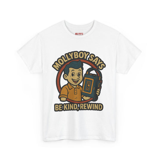 MollyBoy Says... Unisex T shirt (White)