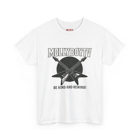 BE KIND AND REWIND Unisex Tee (White)