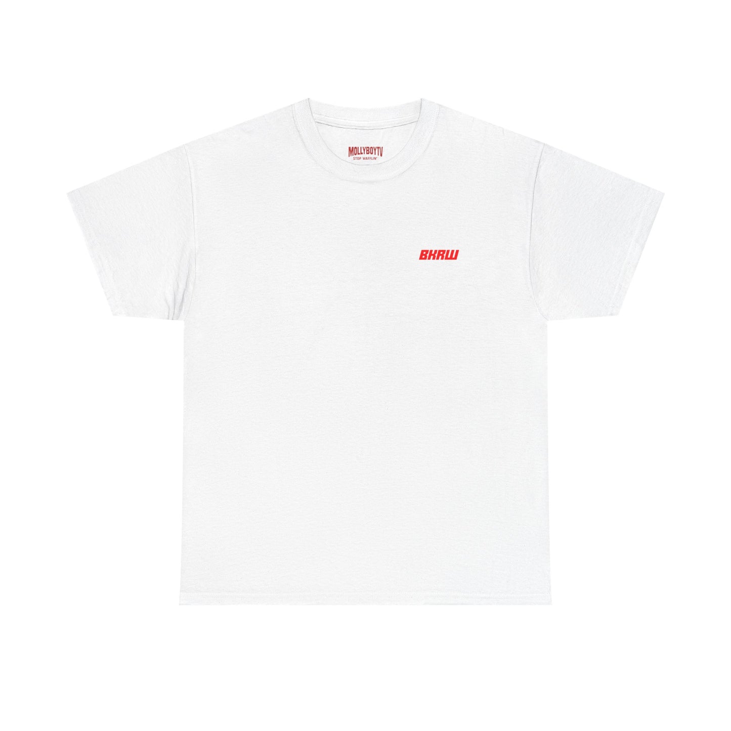 BE KIND, REWIND Small Logo Unisex Tee (White)