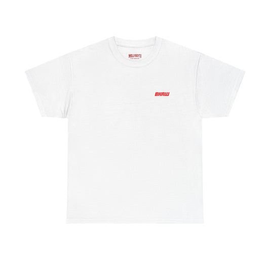 BE KIND, REWIND Small Logo Unisex Tee (White)
