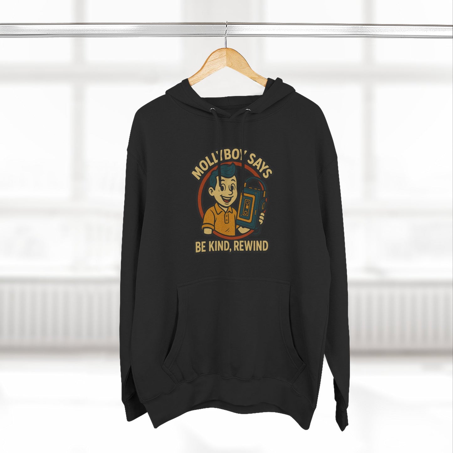 MollyBoy Says... Unisex Hoodie (Black)