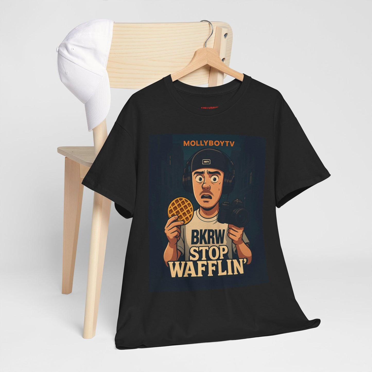 MollyBoyTV, Stop Wafflin' Unisex Tee