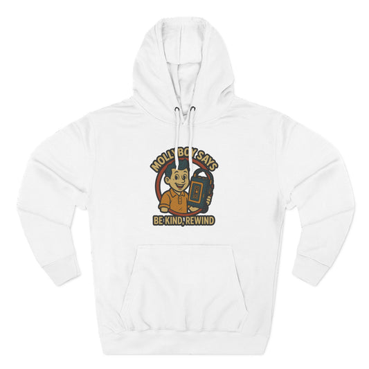 MollyBoy Says... Unisex Hoodie (White)