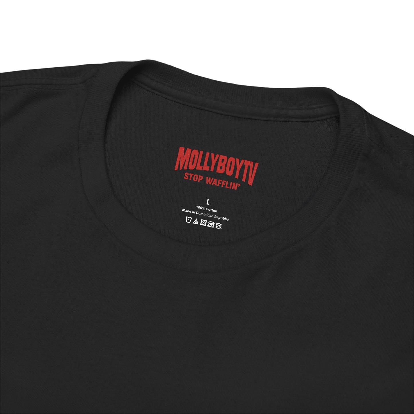 BE KIND, REWIND Small Logo Unisex Tee (Black)