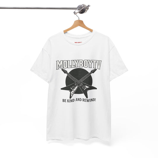 BE KIND AND REWIND Unisex Tee (White)